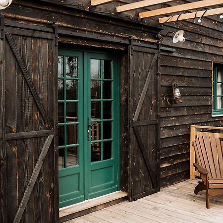 La Ferme Du Pont De Maumy, Cabane Au Bord De L'Etang Et Bain Nordique Busserolles Екстер'єр фото
